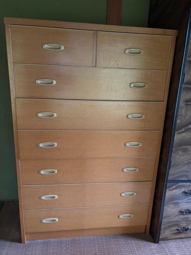 木製 チェスト タンス 7段 引き出し収納 ナチュラルテイスト