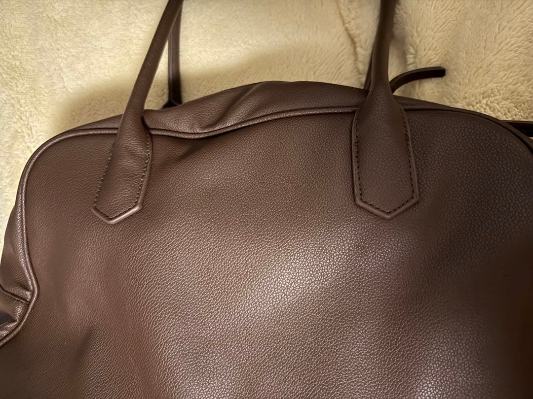 JEANASIS 【eL】Large Boston Bag ブラウン