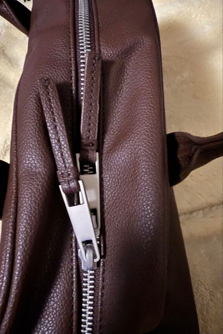 JEANASIS 【eL】Large Boston Bag ブラウン