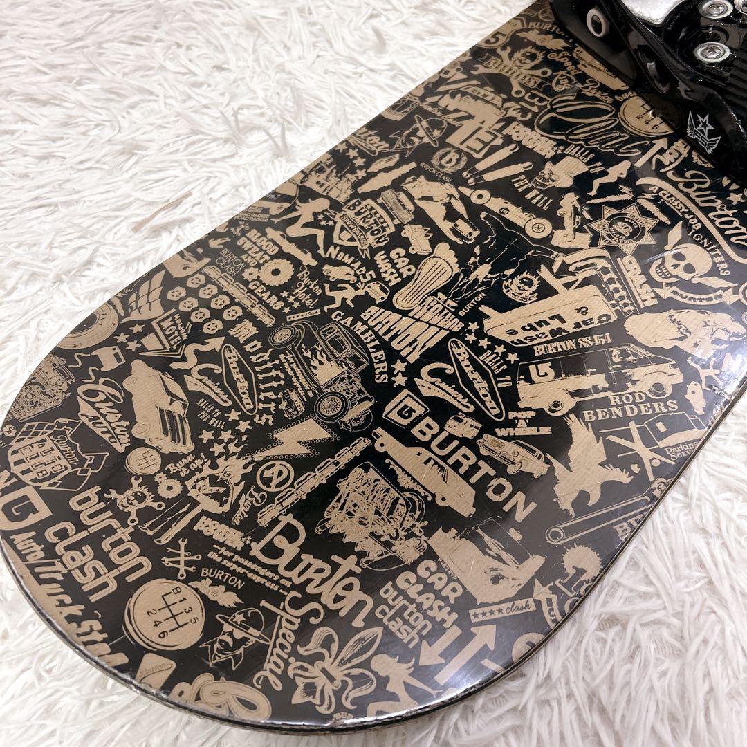 Burton CLASH スノーボード 160cm ×Burton2点セット