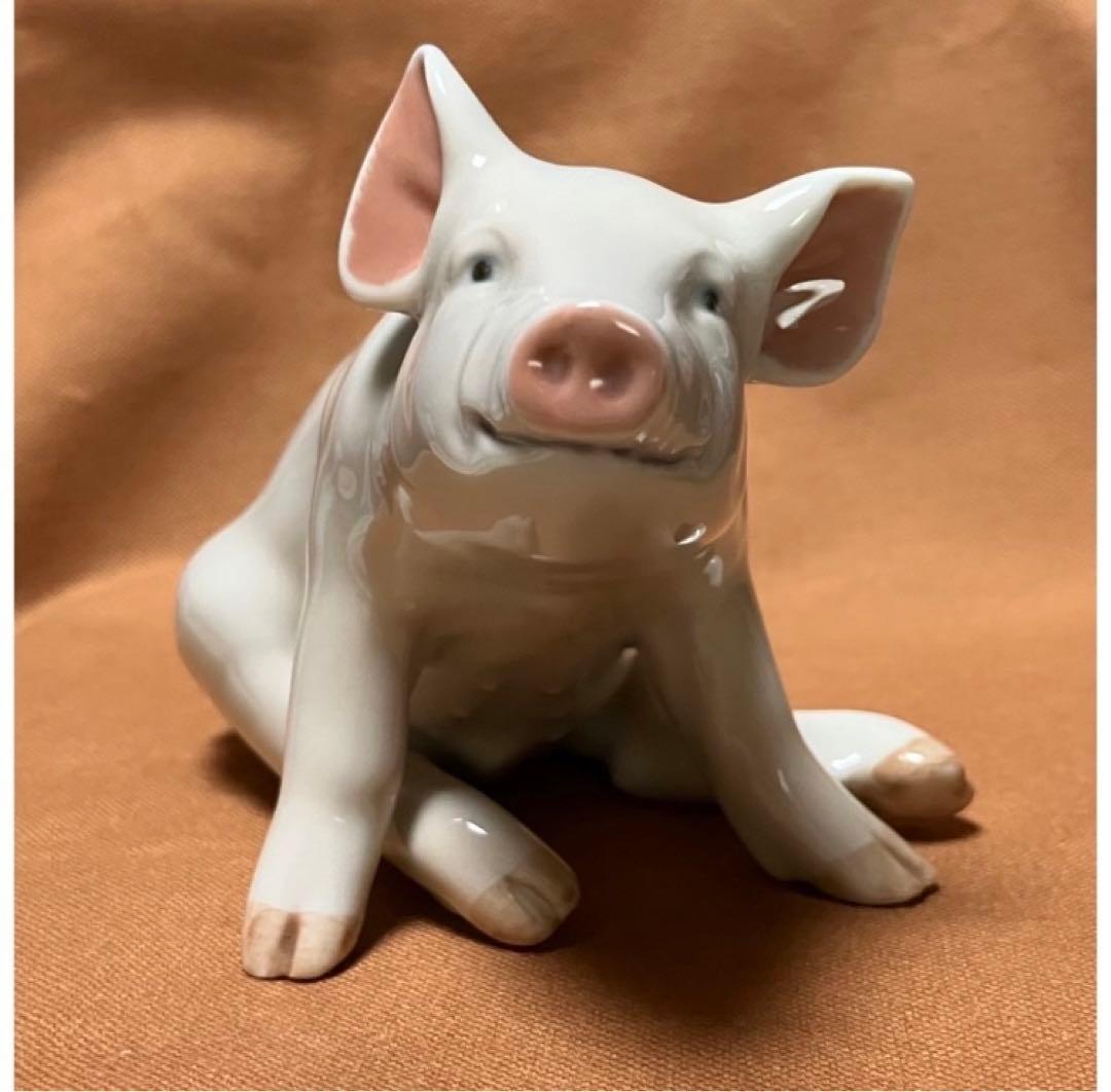 【最終価格】ロイヤルコペンハーゲン ハッピーピッグ　幸運の豚さん