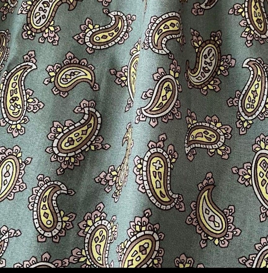 [レア美品]　WACKOMARIA ワコマリア　ペイズリーシャツ M