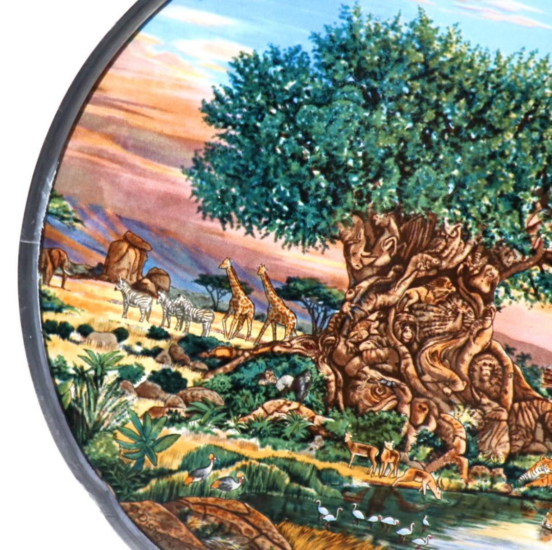 ディズニー公式 ツリーオブライフ ヴィンテージ ステンドグラス バオバブの木