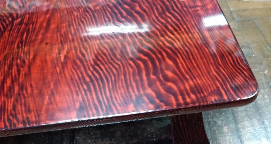 木製漆塗り座卓