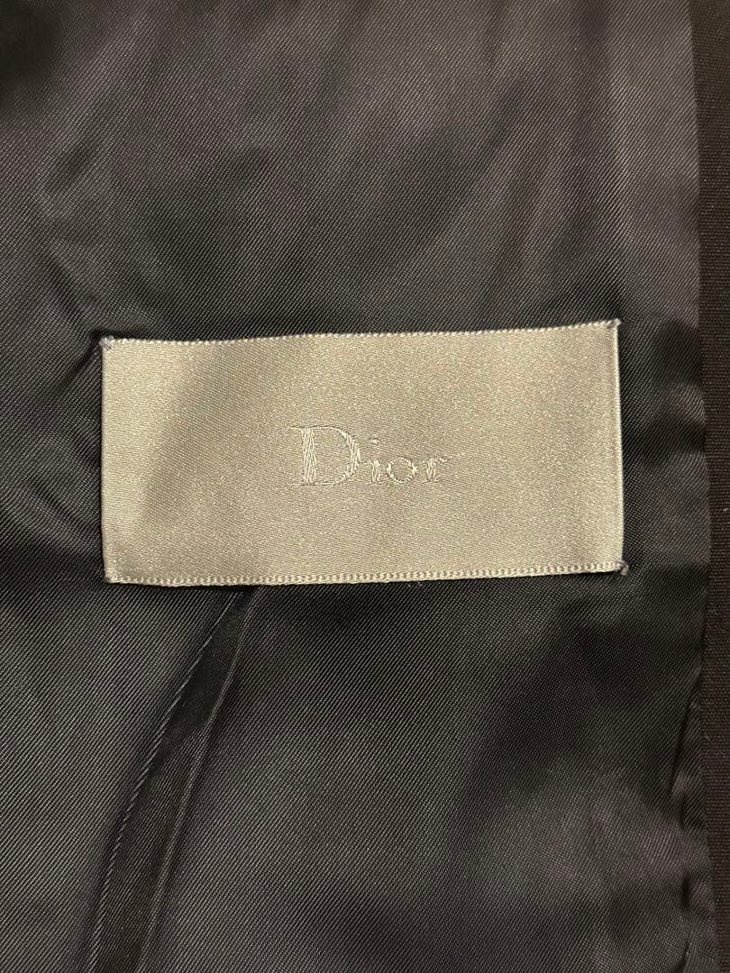 Dior ブラック トレンチコート