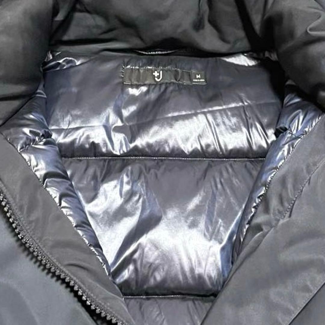 美品✨＋J ユニクロ ジルサンダー ハイブリッドダウンショートコート ネイビーM