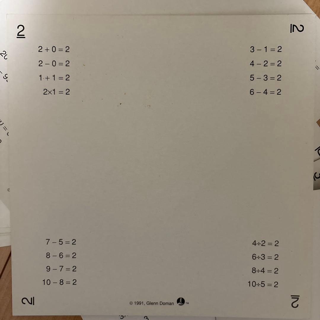 How To Teach Your Baby Math Cards ドッツ