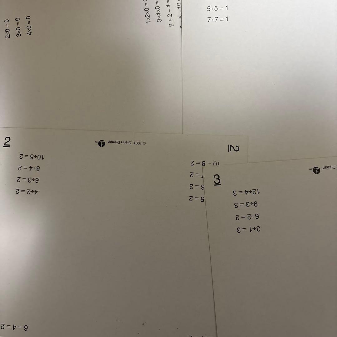 How To Teach Your Baby Math Cards ドッツ