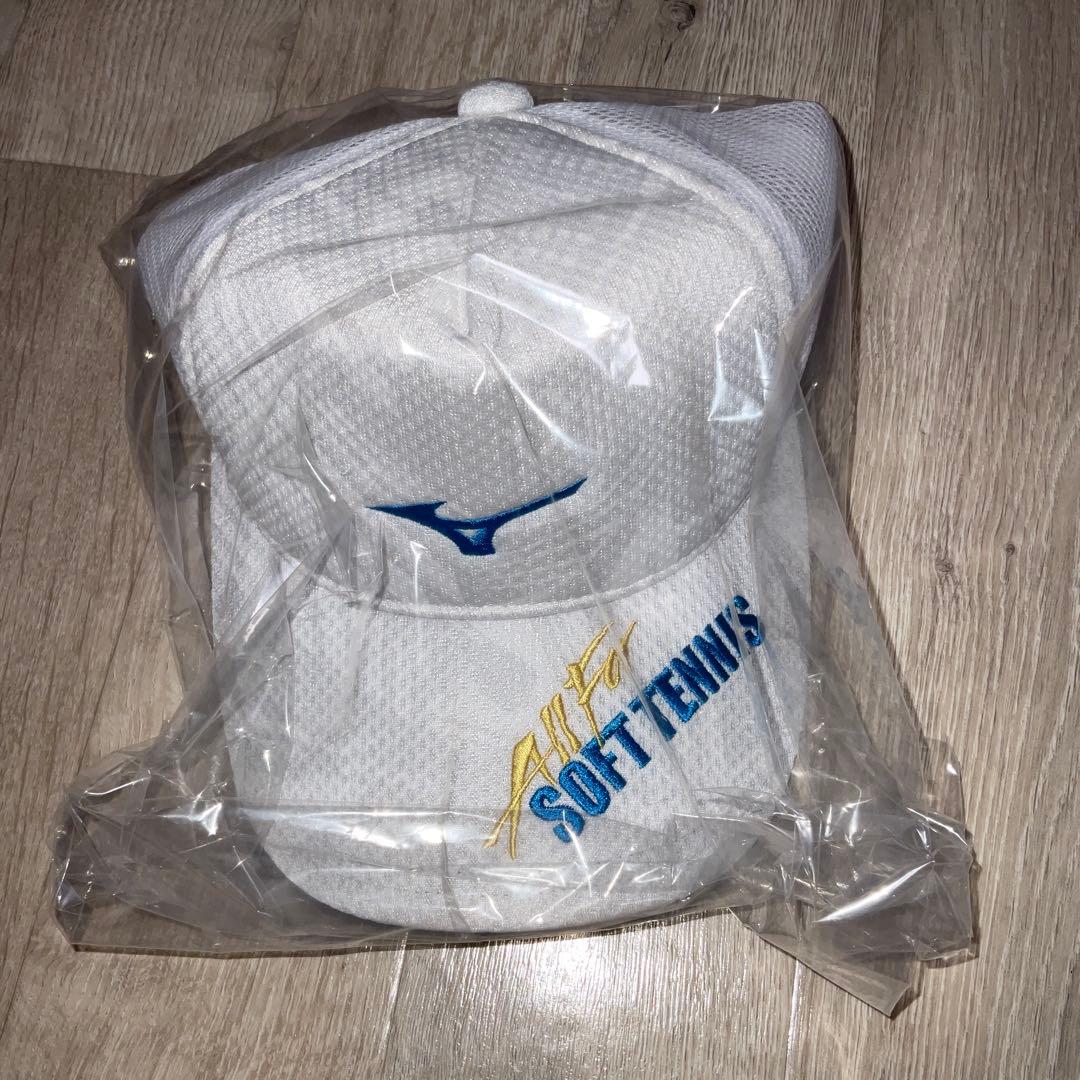 ミズノ　ソフトテニス　キャップ　限定　懸賞品　D FORCE