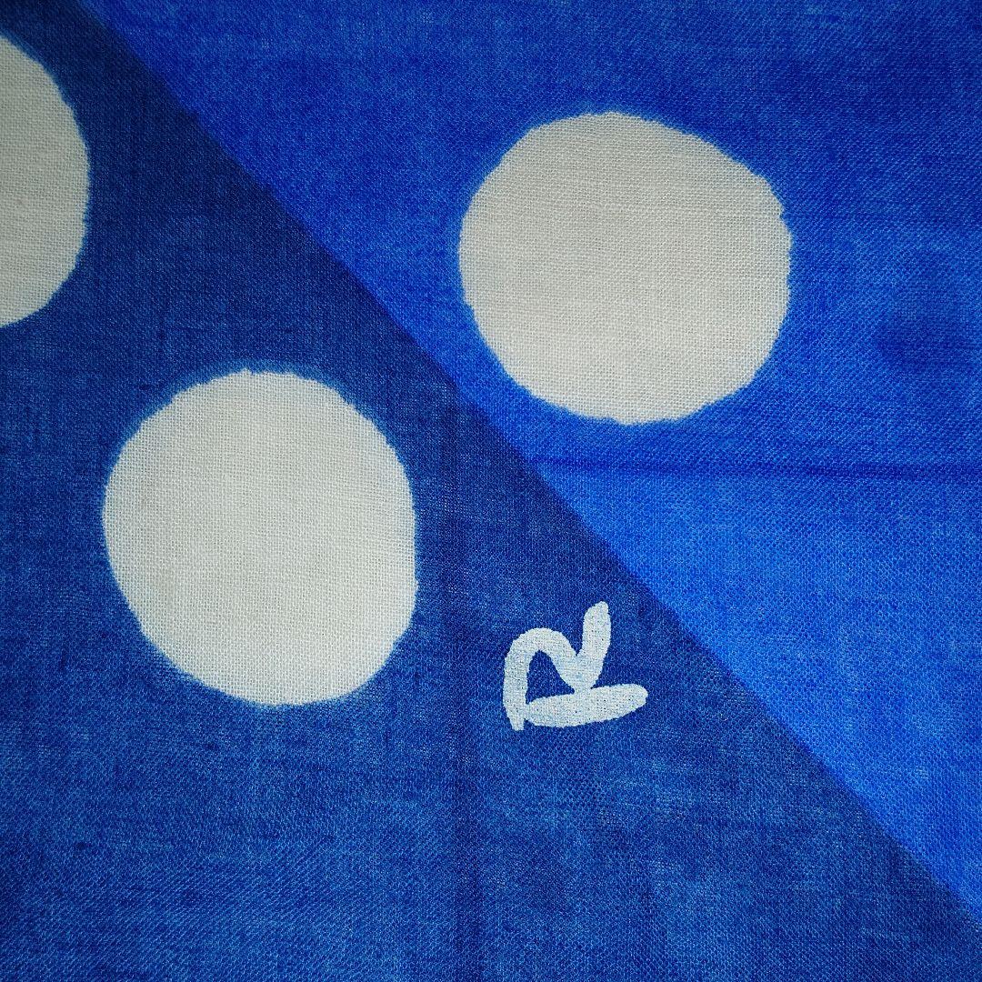 晃さん専用！新品！45R インドカディの水玉バンダナバッグ