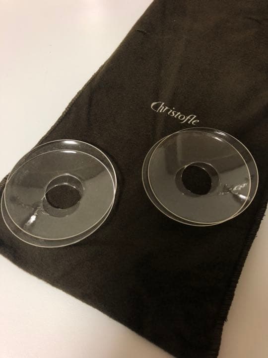 【クリストフル】キャンドルスタンド