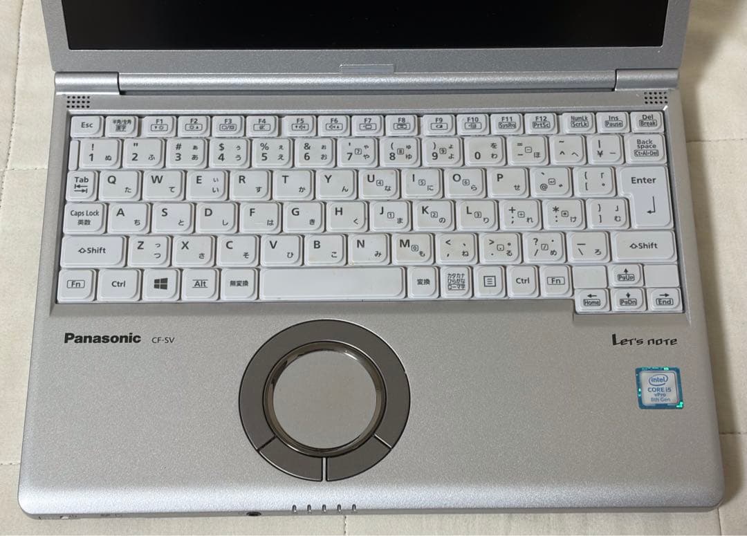 パナソニックLet’snote CF−SV7RDCVS 10Pro初期化済み8