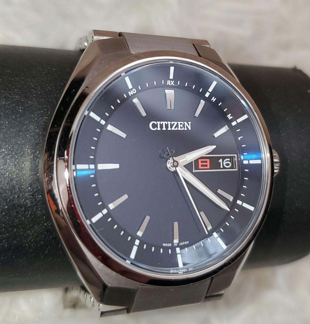 ⭐美品⭐CITIZEN ATTESA エコドライブ AT6050-54L ブルー
