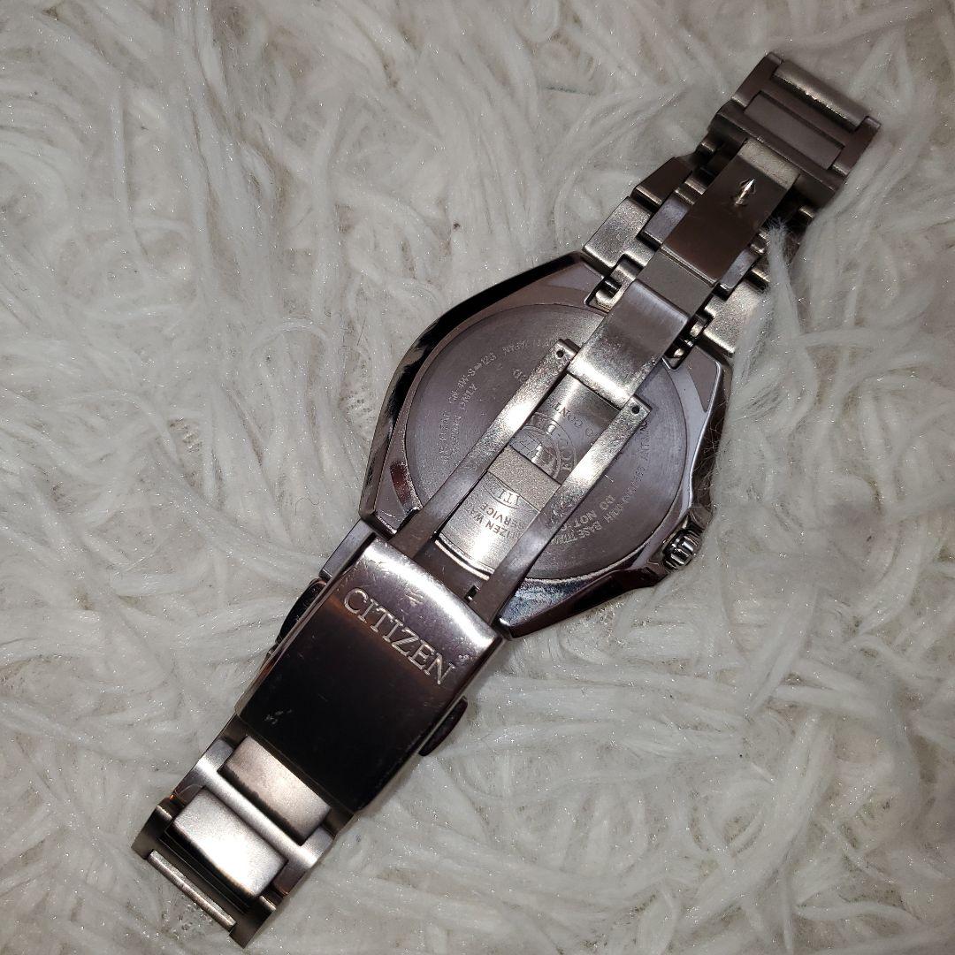 ⭐美品⭐CITIZEN ATTESA エコドライブ AT6050-54L ブルー