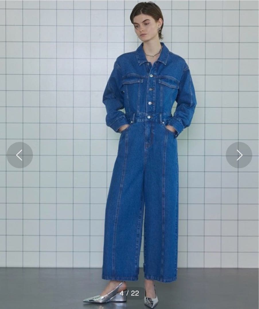 【MAISON SPECIAL/メゾンスペシャル】 デニムオールインワン【美品】