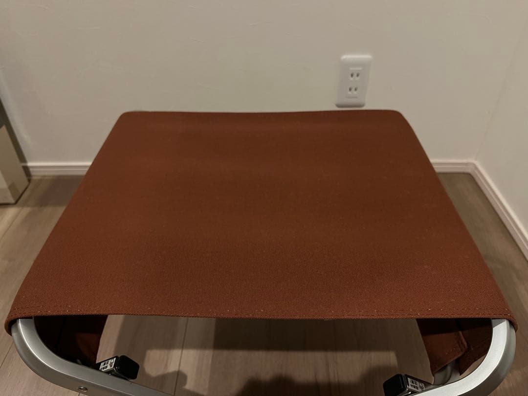 【廃盤品　希少】スノーピーク　ローチェア　オットマン　ブラウン