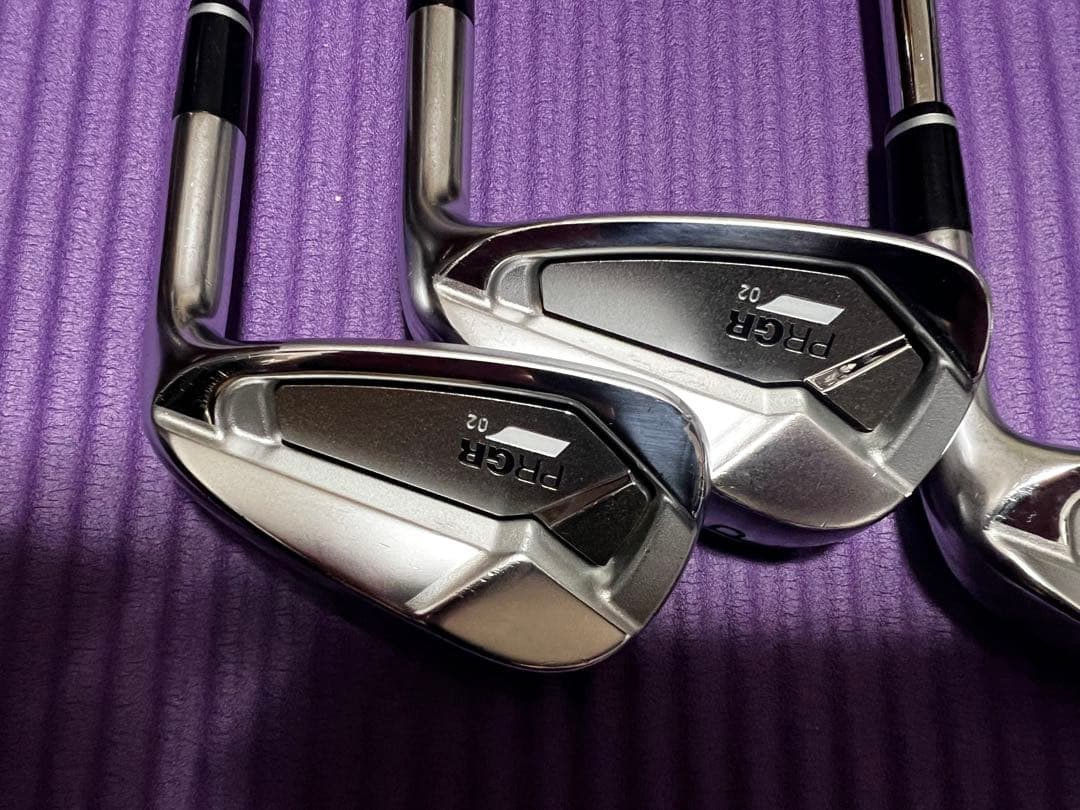 PRGR02 アイアンセット 4本（7〜P）