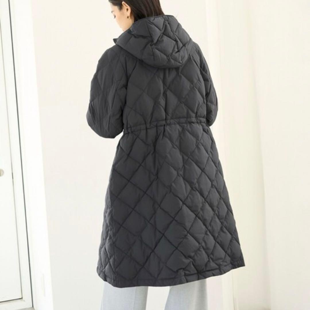 ダウンコート 「VERYベストダウン大賞コスパ賞」TAION×UNFILO 黒S