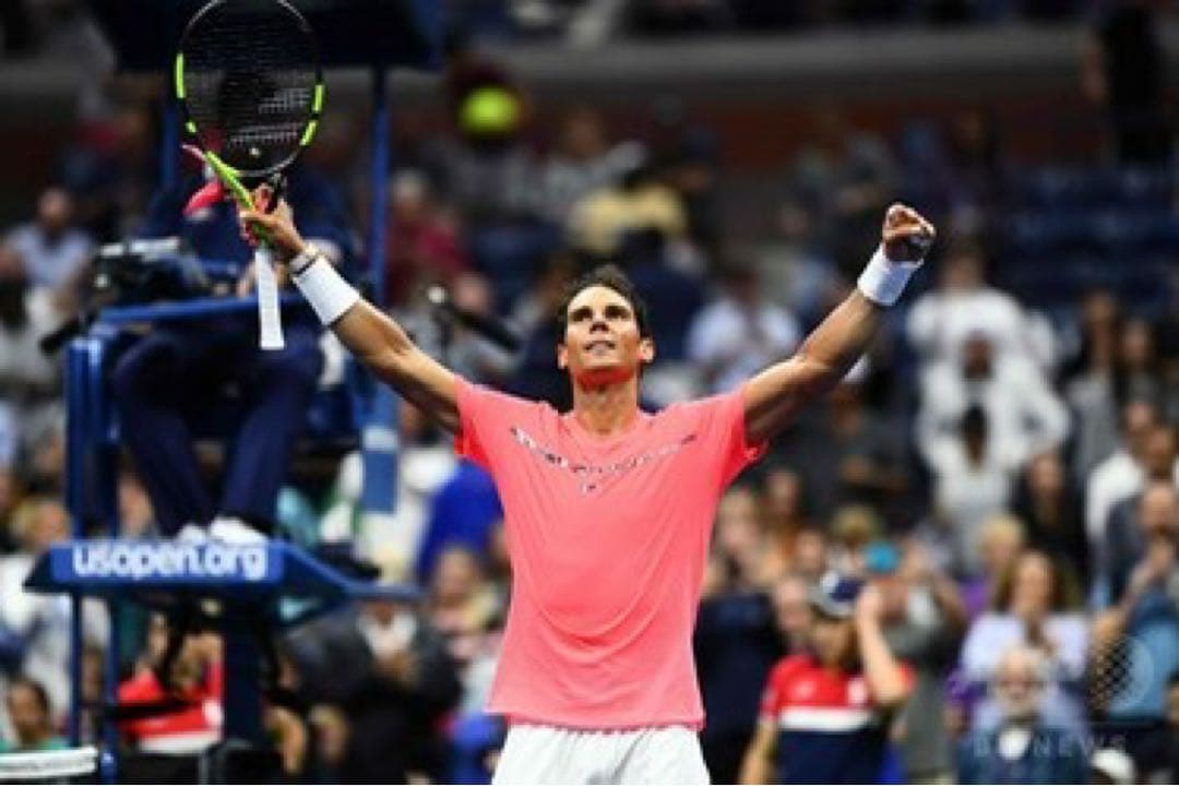 ナダル　全米オープン　 2017年　ナイキ　NIKE テニス　シャツ