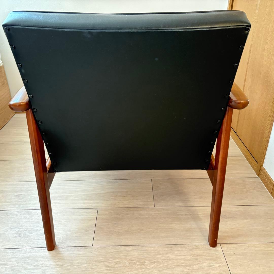 カリモク60 Kチェア　一人掛け　ソファ　スタンダードブラック