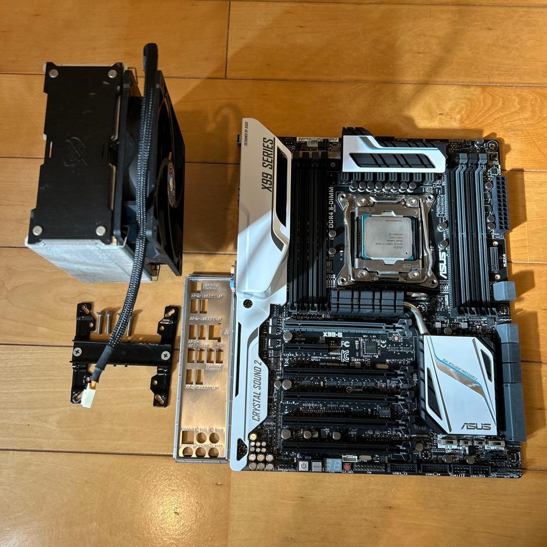 ASUS X99-S マザーボード + i7-5930K
