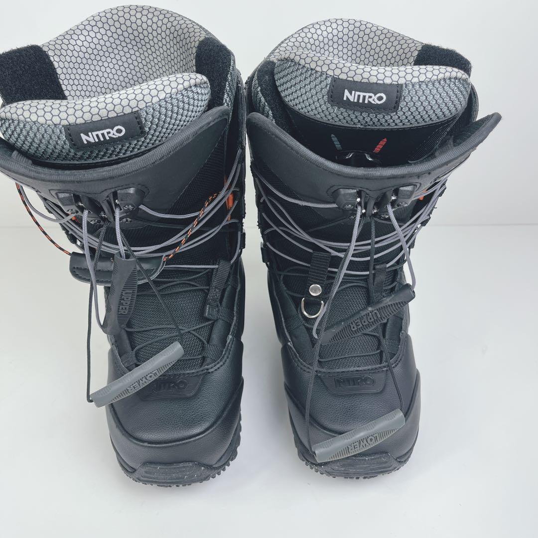 【美品】NITRO TEAM TLS スノーボード　ブーツ 25cm ブラック