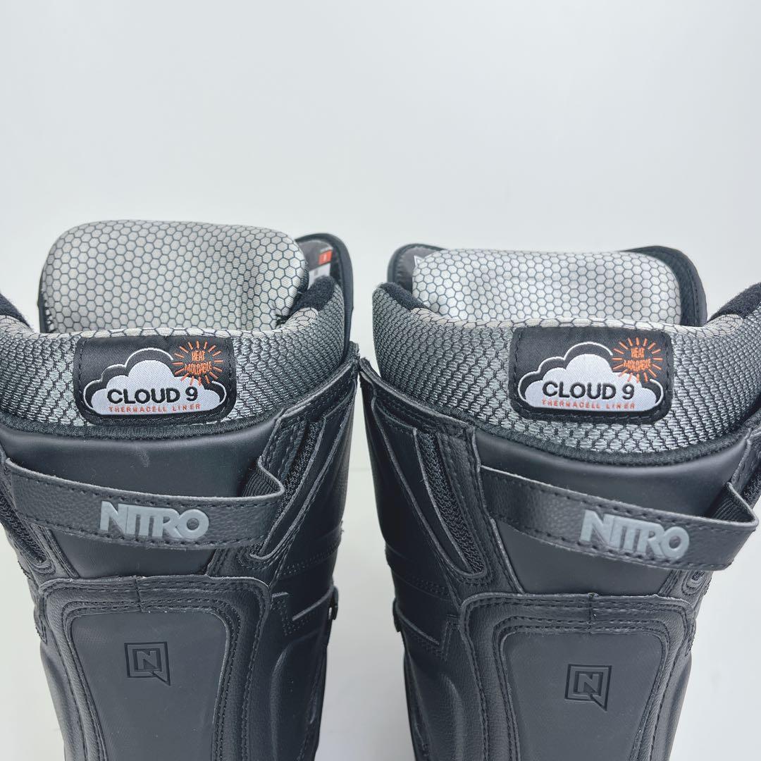 【美品】NITRO TEAM TLS スノーボード　ブーツ 25cm ブラック