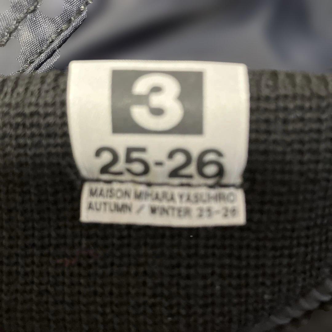 MAISON MIHARA YASUHIRO ブラック ボンバージャケット