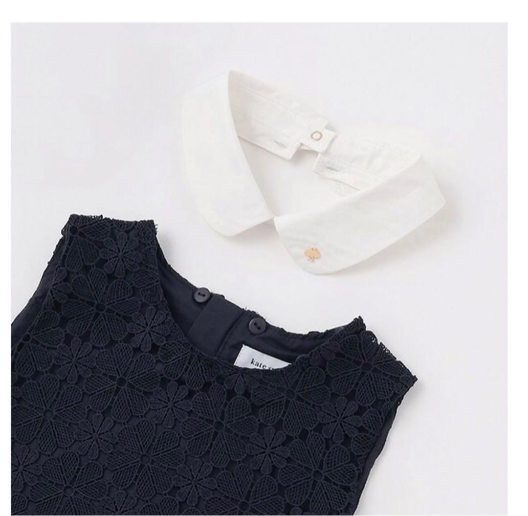 ケイトスペード（M）130〜140 新品未使用タグ付きレースワンピース