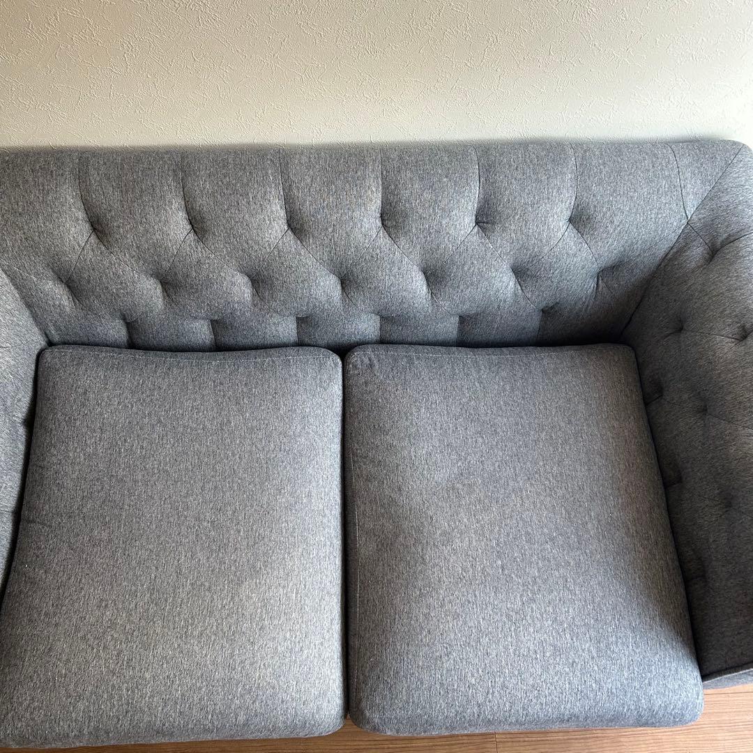 （掲載1月18日まで）LOWYA2人掛けソファ