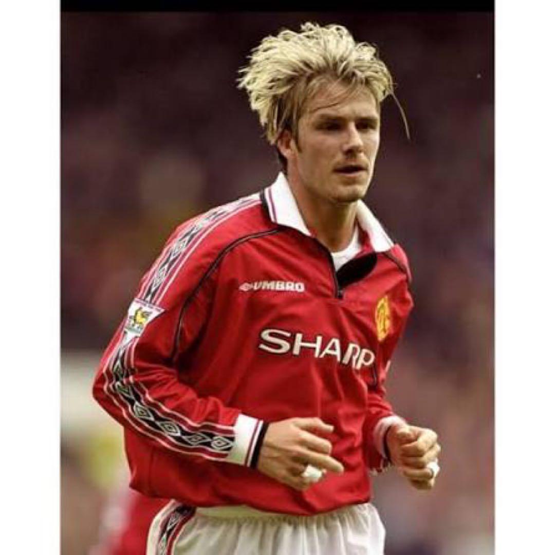 マンチェスター・ユナイテッド ベッカム 7番 シャツ　1998年　長袖　ホーム