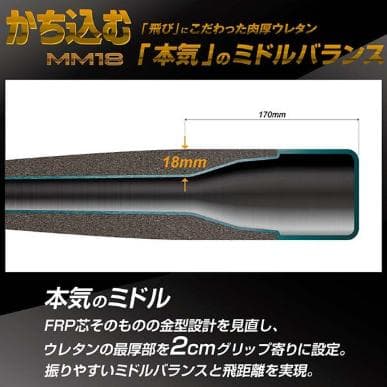 み*よ様 SSK MM18 バット 84cm 710g ミドルバランス 専用ケー