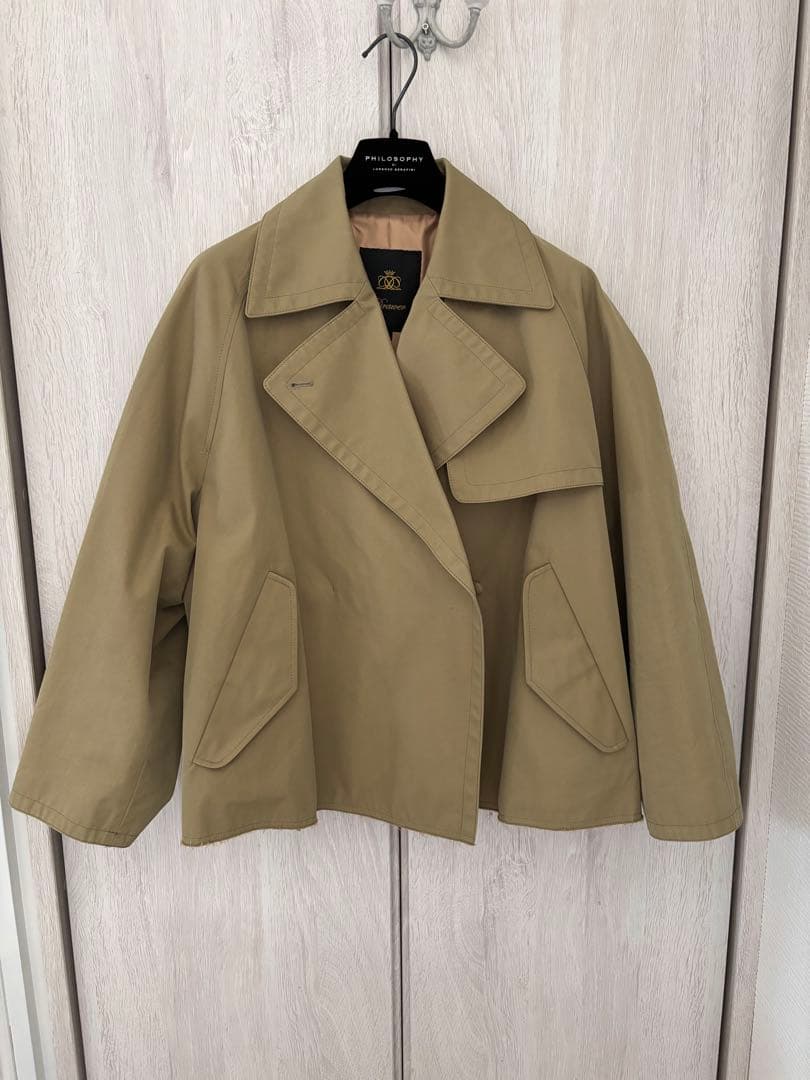 Drawer ショートトレンチコート