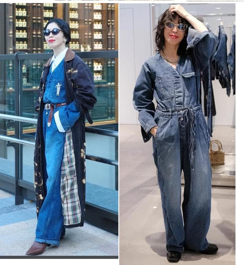 2/8限定値下　 New Manual TANAKA　ジャンプスーツ　長尾悦美