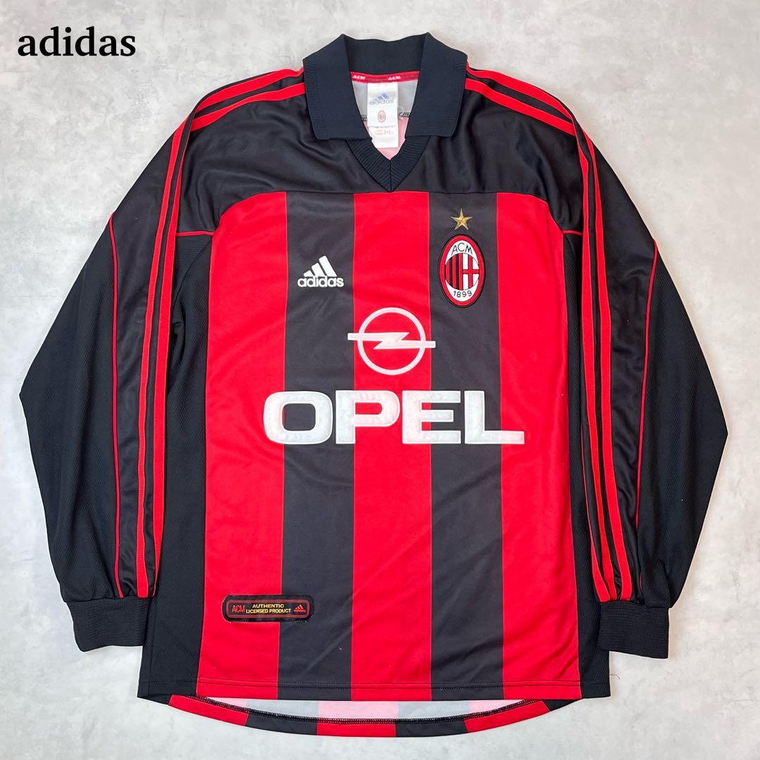 adidas ACミラン 00-02シーズン ユニフォーム 長袖 M