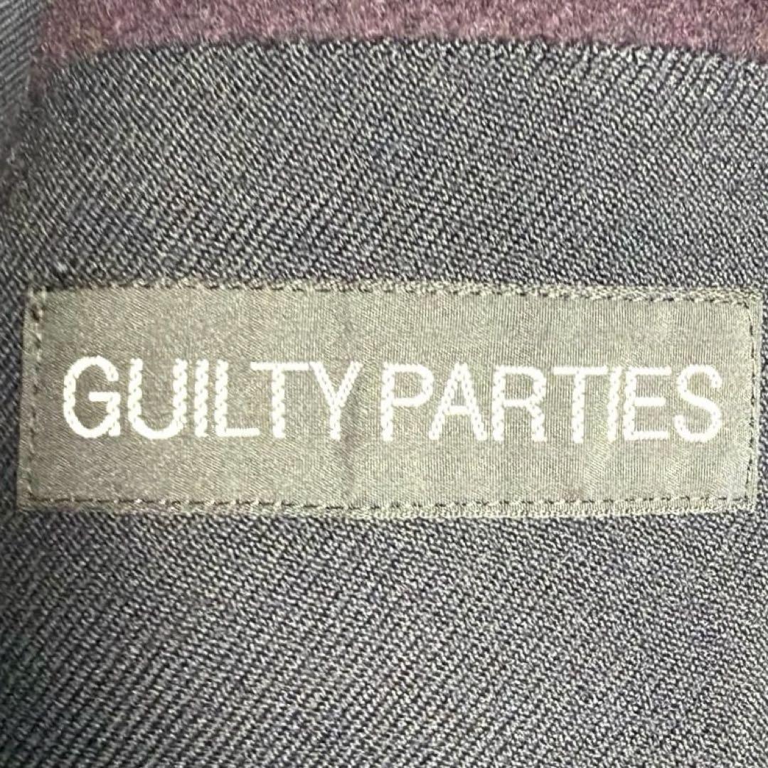 WACKO MARIA ダークレッド チェスターコート　カシミヤ混