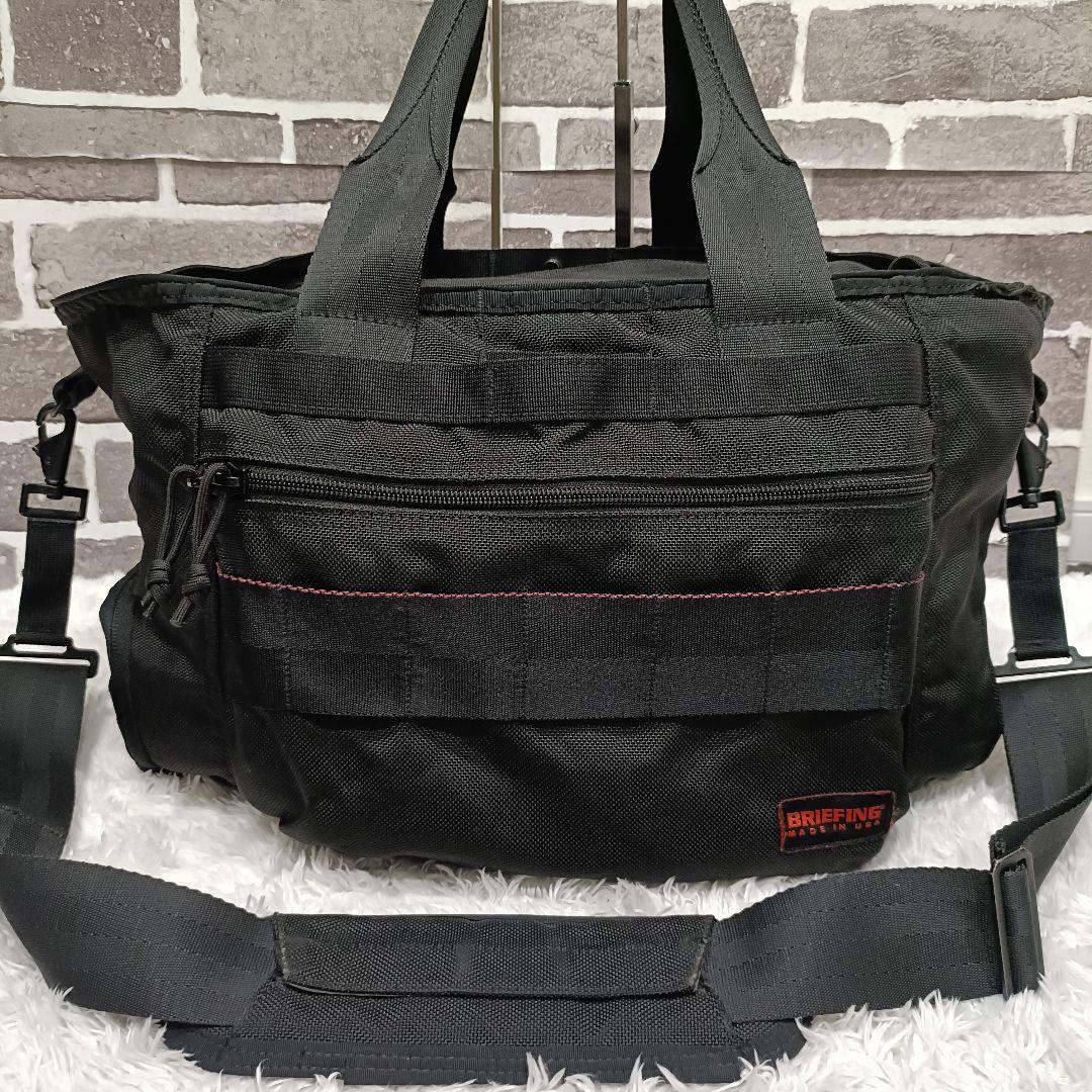 【美品】ブリーフィング イージー ワイヤー 2way トートバッグ ショルダー