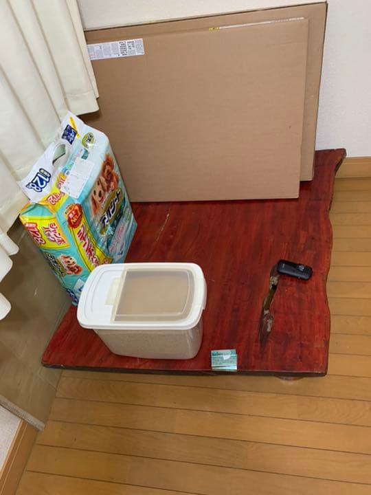 欅一枚板　テーブル　座卓