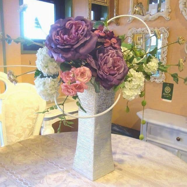 新品アルテ・デ・ラ・フロール 豪華！大型アレンジフラワーガーデン 造花ゴージャス