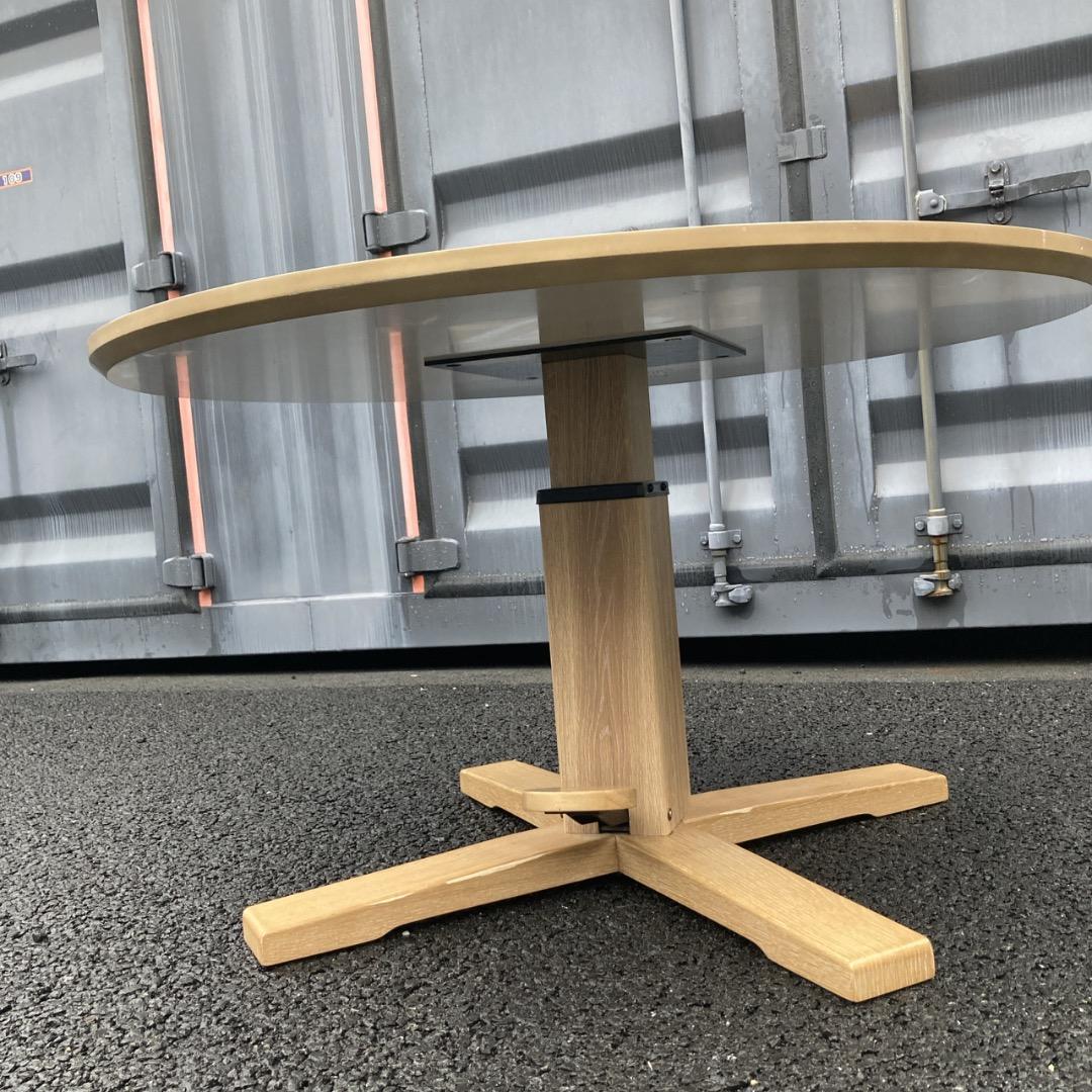 甘珈琲様たのめる便　シギヤマ家具 「GRAND STAGE」昇降ラウンドテーブル