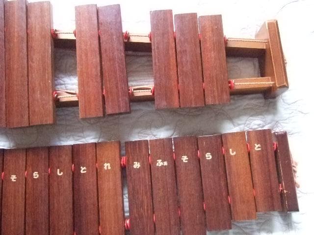 ●KAWAI カワイ シロホン カリン 木琴 2段 音楽 演奏●