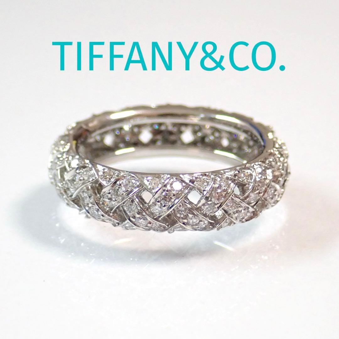 ティファニー　フルエタニティ　ダイヤリング