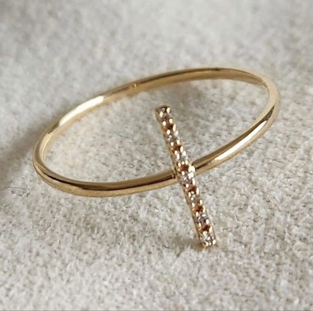 ダイヤモンドクロス♡13号【ジュエルクローゼット】K10クロス☆アガット 好きも