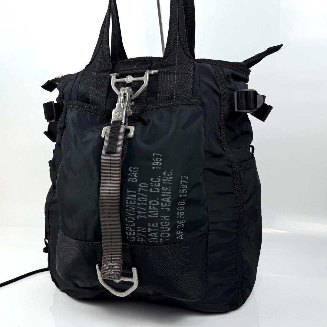 バッグ TOUGH jeansmith Large Tec Nylon Tote Bag
