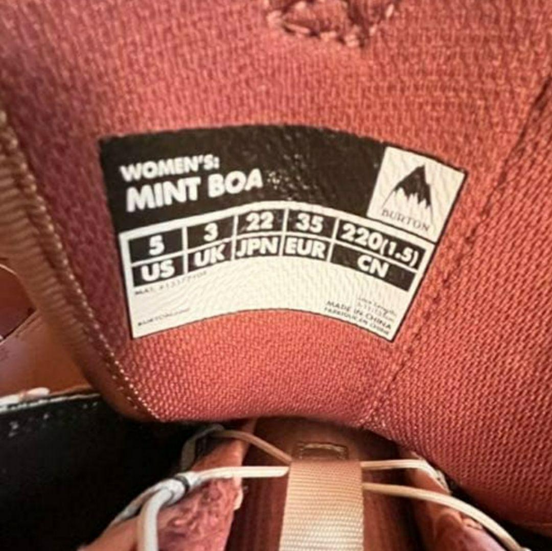 BURTON MINT BOA バートン スノーボードブーツ 女性用 22cm
