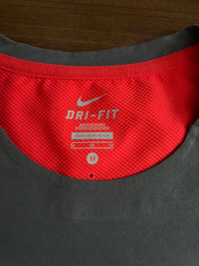 極美品◆ナイキ◆ナダル着用Tシャツ◆Mサイズ◆2014全豪オープン