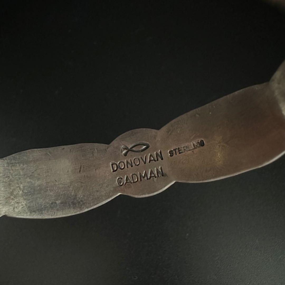 Navajo DONOVAN CADMAN アポロコンチョ バングル