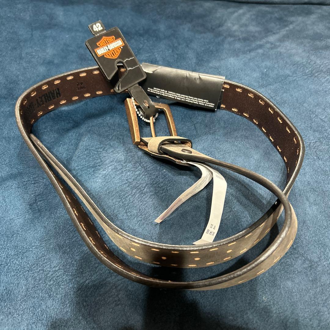 HARLEY-DAVIDSON ハーレーダビッドソン本革ベルト42