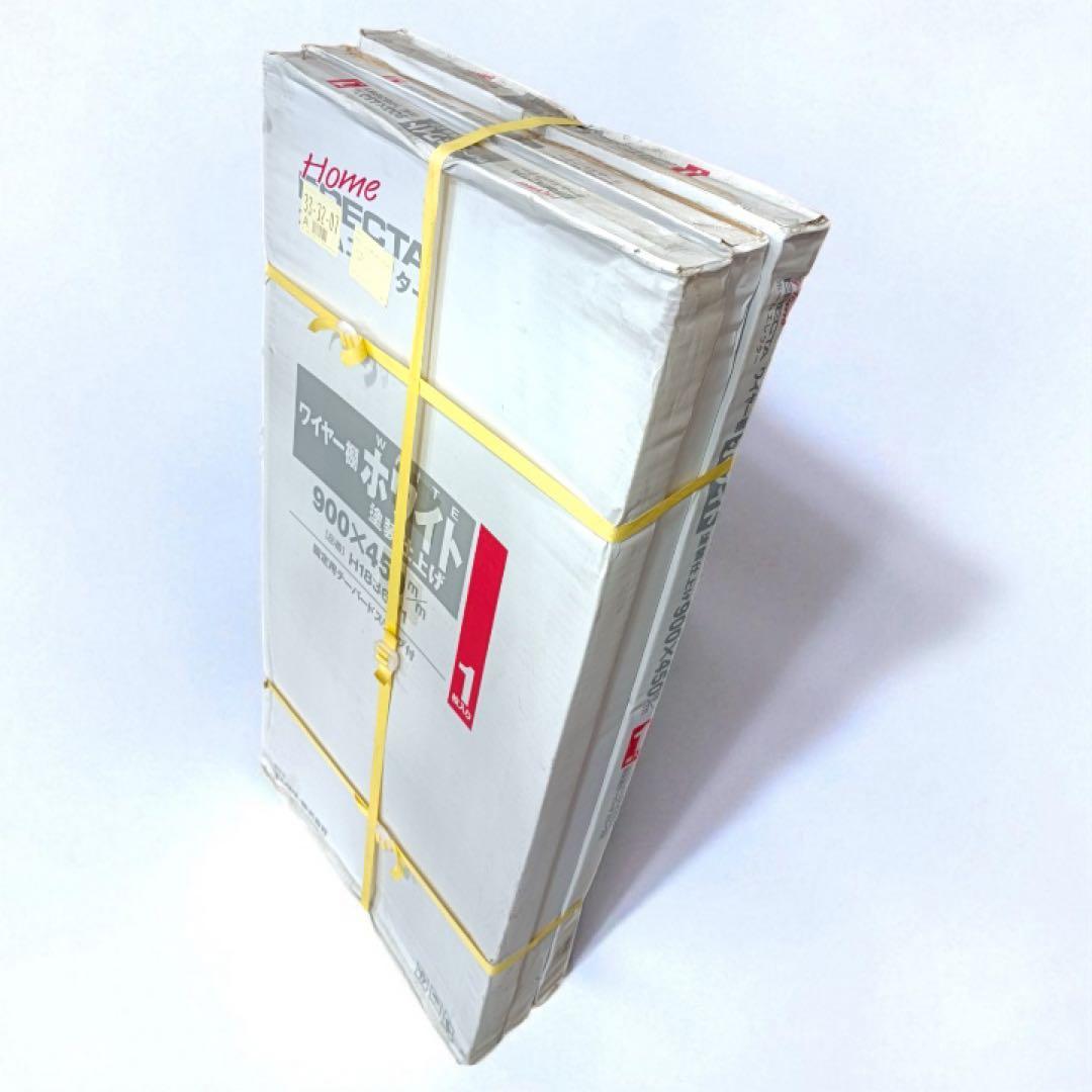 八6379【未使用品】 ホームエレクター ワイヤー棚 ホワイト 3箱セット