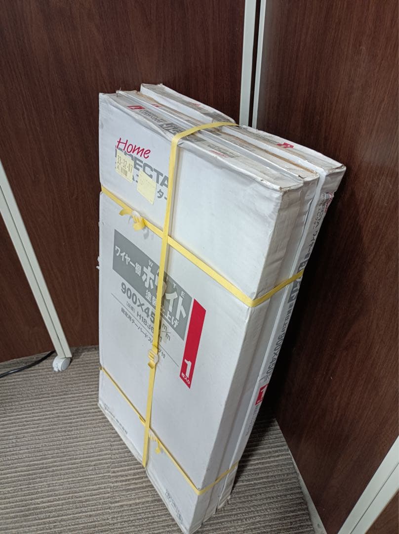 八6379【未使用品】 ホームエレクター ワイヤー棚 ホワイト 3箱セット